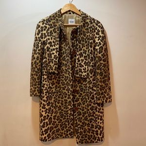 Moschino Leopard print coat